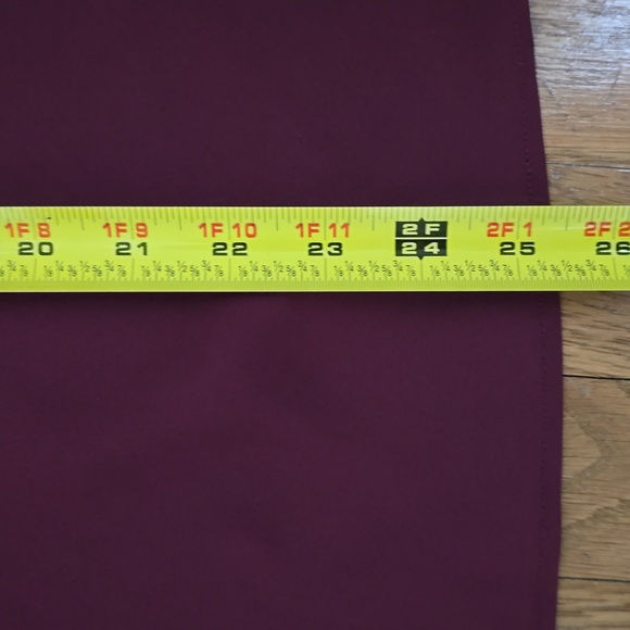 BOLD ELEMENTS BRAND WOMEN'S BURGUNDY LONG SLEEVE OFF THE SHOULDER TOP SIZE LARGE - Picture 12 of 16